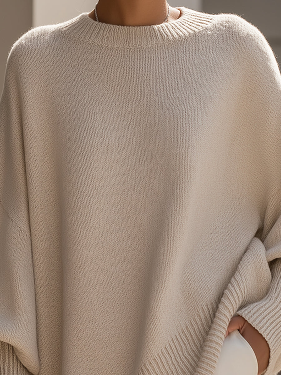 WENDY™ | SOPHISTICATED WOOL BLEND SWEATER