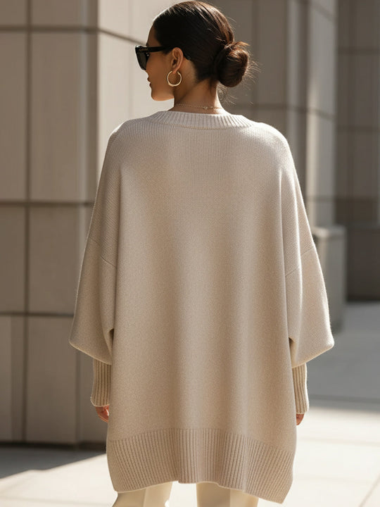 WENDY™ | SOPHISTICATED WOOL BLEND SWEATER
