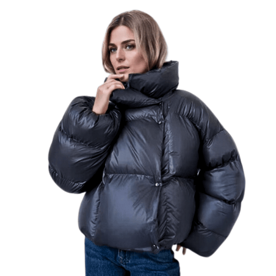 OSANG™ I Wattierte Jacke mit Kapuze aus Baumwolle