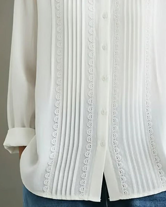 LOLES™ | Pleated Blonde Shirt