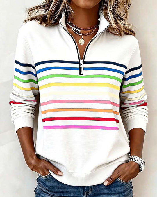MARIE™ |Casual jumper with comfort and colourful style for every day