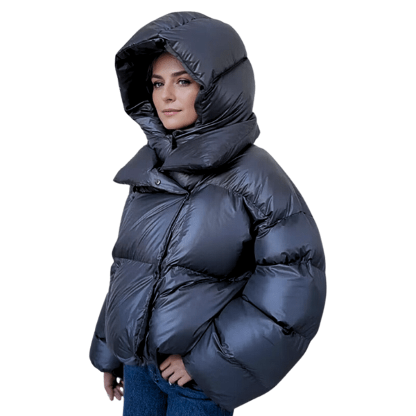 OSANG™ I Wattierte Jacke mit Kapuze aus Baumwolle