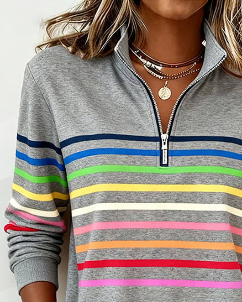 MARIE™ |Casual jumper with comfort and colourful style for every day