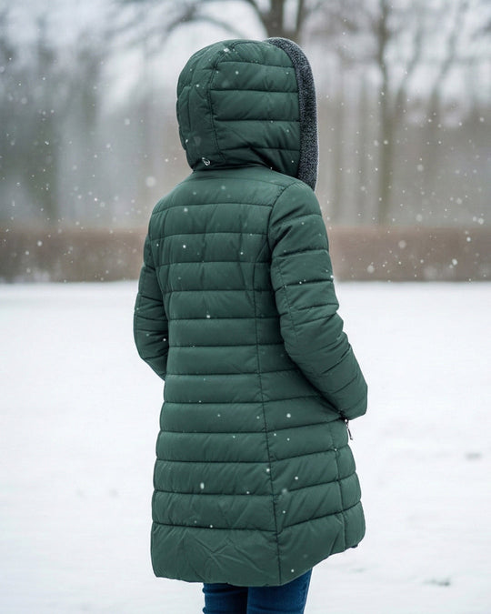 CLAUDÉ™ |Fleece-Lined Puffer Coat