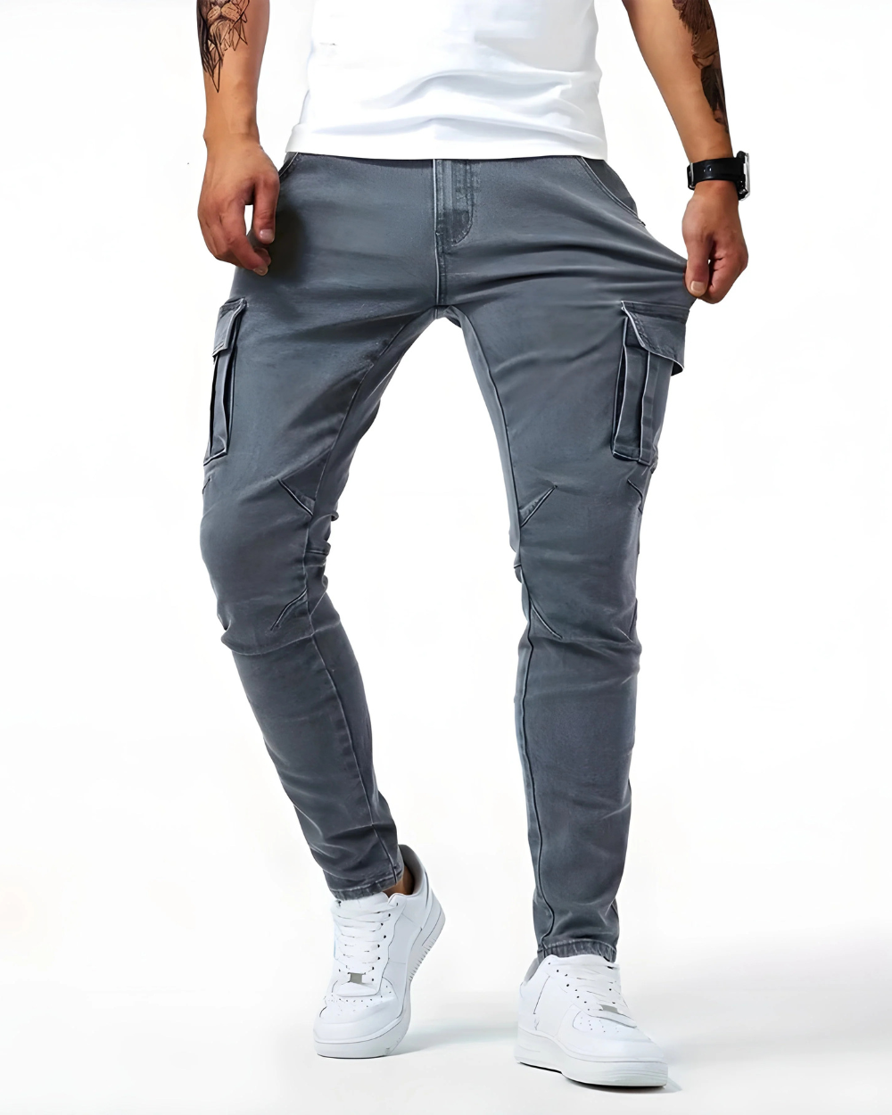 MANO™ | Cargo Stretch Pants