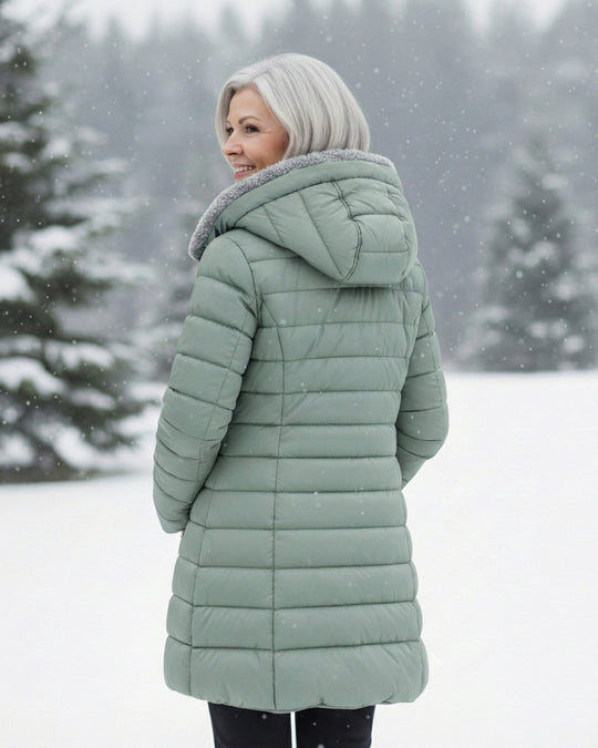 CLAUDÉ™ |Fleece-Lined Puffer Coat