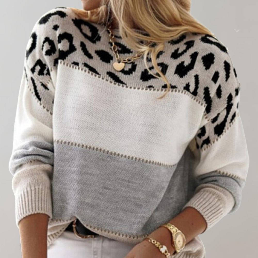 MELSA™ | Elegance Leopard Sweater