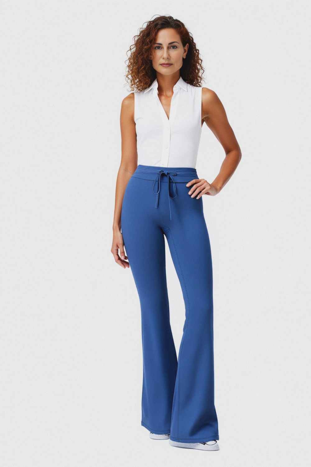 LELI ™ | Leggings with drawstring and flared leg