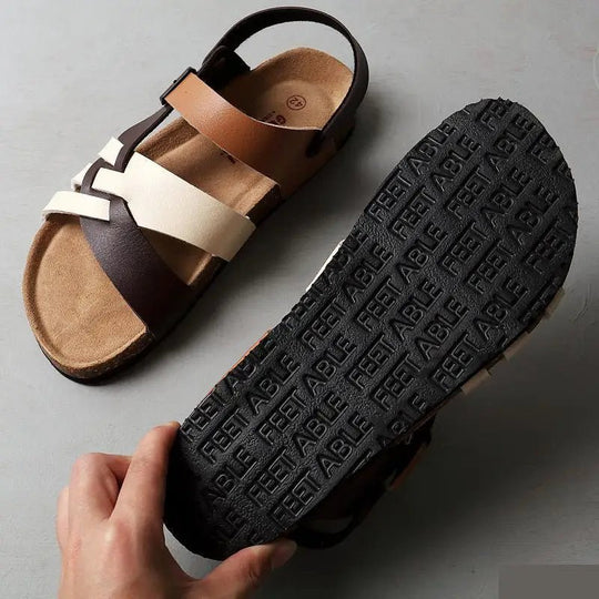 MOON™ | Sandalen aus orthopädischem Leder