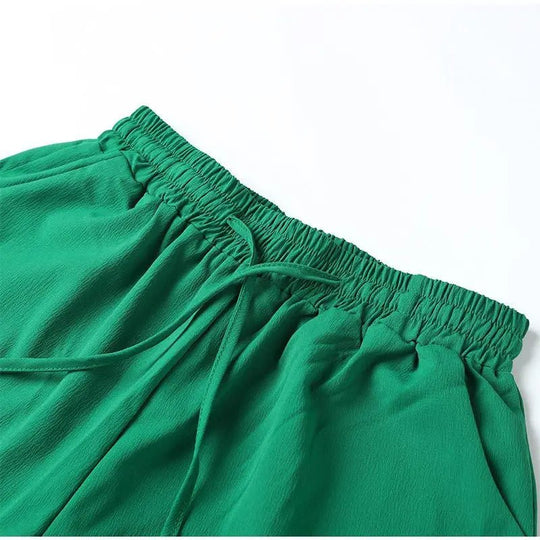 ROMEE™ | Langarmhemd Und Weit Geschnittene Hose Set