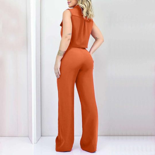 ANITA™ | Frauen Zweiteiler Ärmelloses Anzug