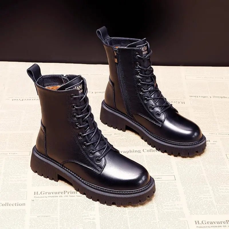 MOMO™ | Elegant winter boots in leather look