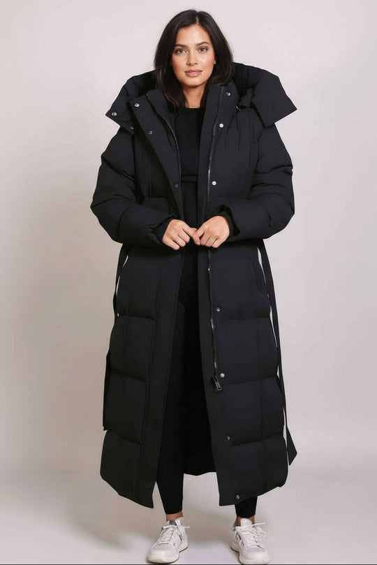 ROCHELLE™ | Luxurious longline puffer coat