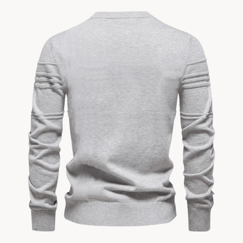 KEVIN™ | Stylish men's jumper with diamond pattern