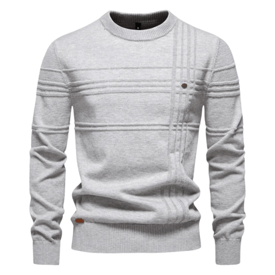 KEVIN™ | Stylish men's jumper with diamond pattern