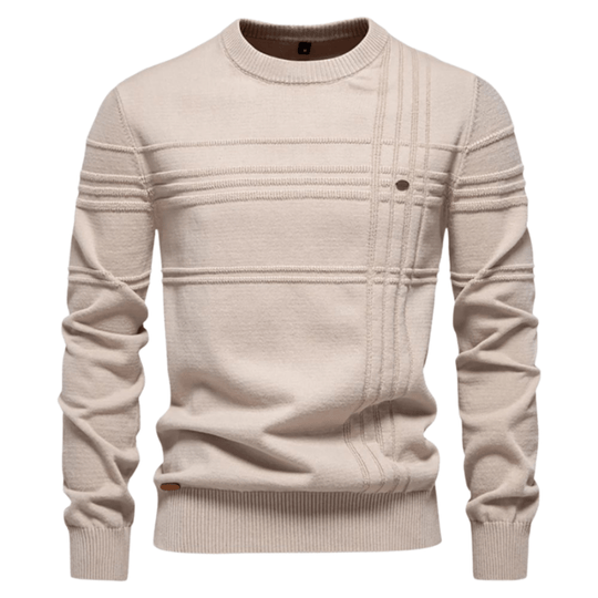 KEVIN™ | Stylish men's jumper with diamond pattern