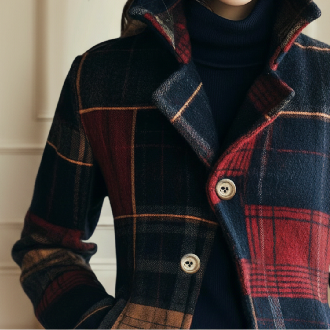 IRA™ | Classic Plaid Wool Jacket
