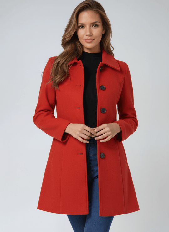 HELENA™ | Women's winter coat with one button