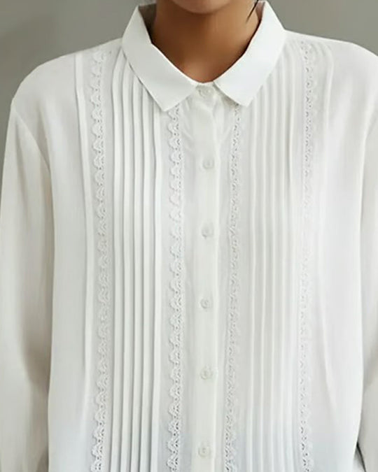 LOLES™ | Pleated Blonde Shirt