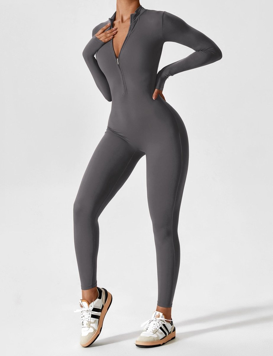 UMAY™ | Jumpsuit with zipper