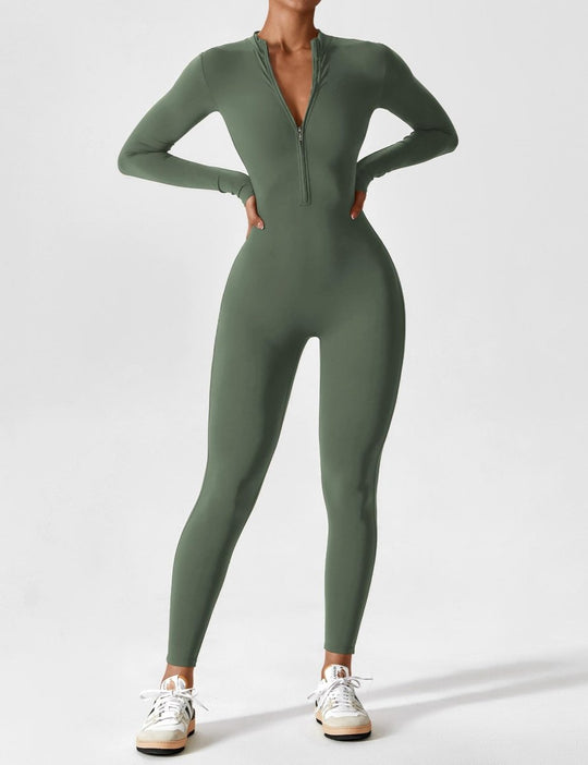 UMAY™ | Jumpsuit with zipper