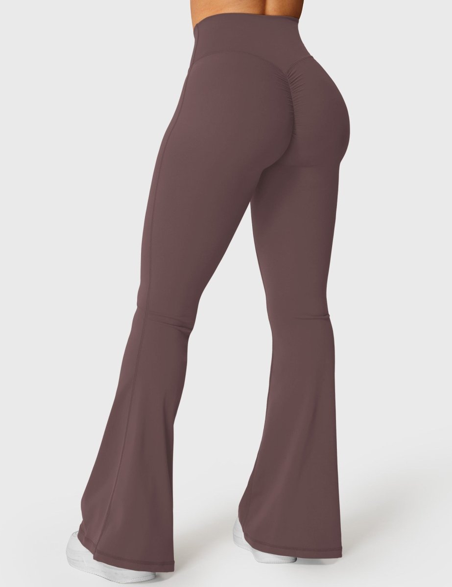 KOURTNEY™ | Flared leggings with V-waist