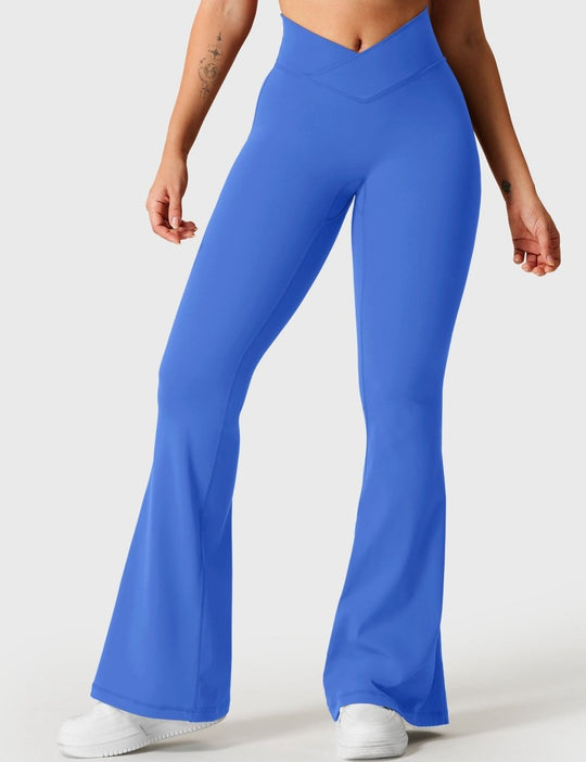 KOURTNEY™ | Flared leggings with V-waist