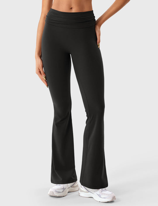 SEVIL™ | Leggings with turned-up waistband