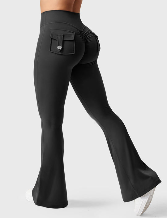 DAAN™ | Flared leggings with pockets