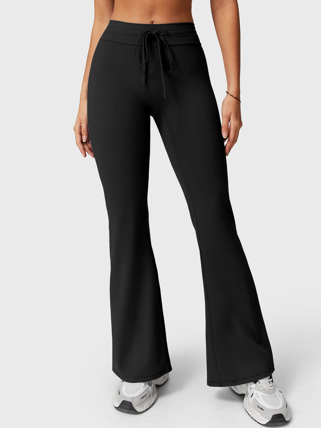 LELI ™ | Leggings with drawstring and flared leg