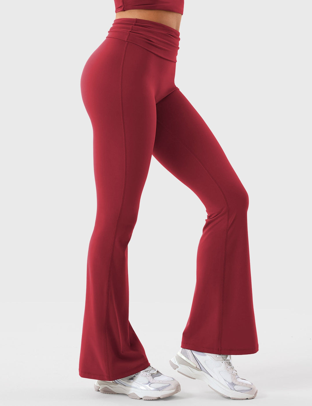 SEVIL™ | Leggings with turned-up waistband